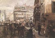 Adolph von Menzel, A Paris Day (mk09)